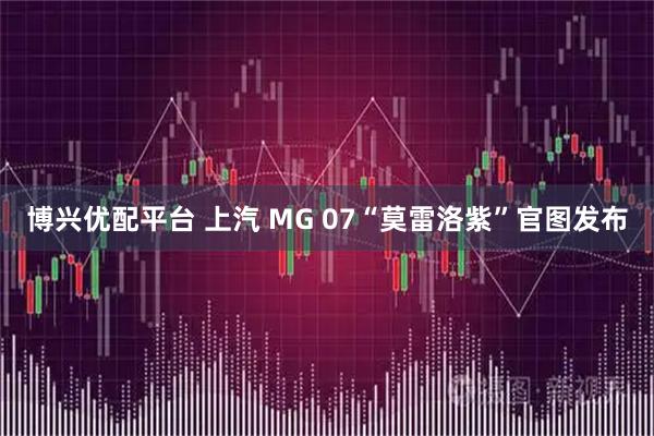 博兴优配平台 上汽 MG 07“莫雷洛紫”官图发布